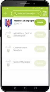 Aperçu de l'application Illiwap